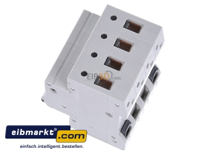Ansicht oben rechts Siemens Indus.Sector 5SL46166 Leitungsschutzschalter 400V,10KA,3+N,16A 5SL4616-6