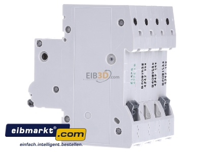 Ansicht rechts Siemens Indus.Sector 5SL46406 Leitungsschutzschalter 400V,10KA,3+N,40A 5SL4640-6