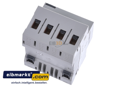Top rear view Siemens Indus.Sector 5SV3342-6 Residual current breaker 4-p 25/0,03A
