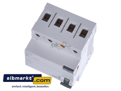 View up front Siemens Indus.Sector 5SV3442-6 Residual current breaker 4-p 25/0,1A - 

