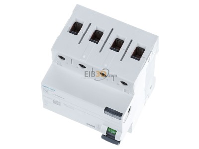 View up front Siemens 5SV3642-6 Residual current breaker 4-p 25/0,3A 
