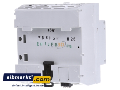 Back view Eaton (Moeller) 167898 Residual current breaker 4-p 63/0,3A
