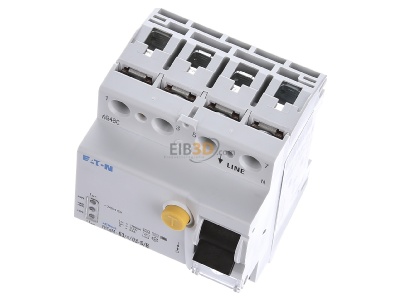 View up front Eaton (Moeller) 167902 Residual current breaker 4-p 63/0,3A
