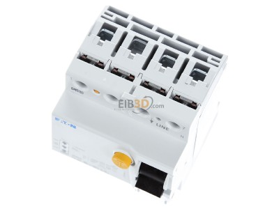 View up front Eaton FRCDM-40/4/003-G/B+ Residual current breaker 4-p 40/0,03A 
