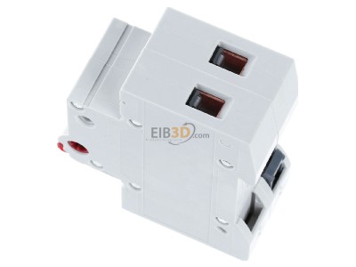Ansicht oben rechts Siemens 5TL1263-1 Ausschalter 63A,2pol.,rot 