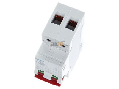 View up front Siemens 5TL1291-1 Switch for distribution board 100A 
