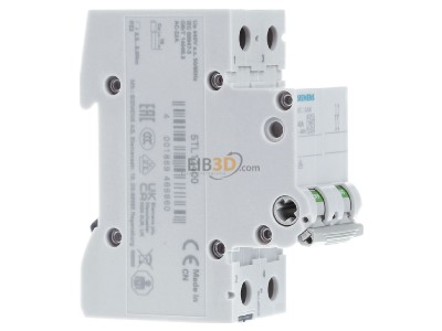 View on the left Siemens 5TL1240-0 Switch for distributor 2 NO 0 NC 0 CO 

