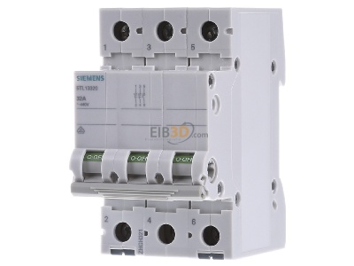 Front view Siemens Indus.Sector 5TL1332-0 Switch for distribution board 32A 
