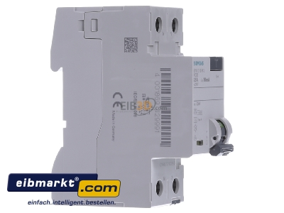 View on the left Siemens Indus.Sector 5SV3312-6KL Residual current breaker 2-p 25/0,03A
