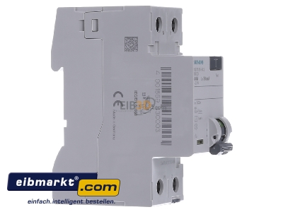 View on the left Siemens Indus.Sector 5SV3314-6KL Residual current breaker 2-p 40/0,03A
