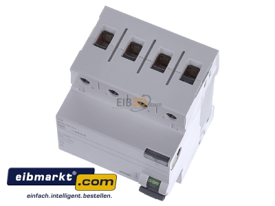 View up front Siemens Indus.Sector 5SV3344-6KL Residual current breaker 4-p 40/0,03A
