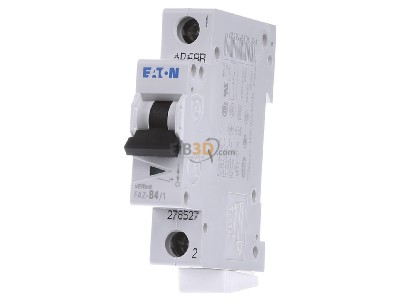 Front view Eaton FAZ-B4/1 Miniature circuit breaker 1-p B4A 
