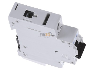 View top left Eaton FAZ-B4/1 Miniature circuit breaker 1-p B4A 
