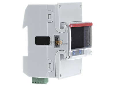 View on the left ABB B23 112-100 Direct kilowatt-hour meter 5A 
