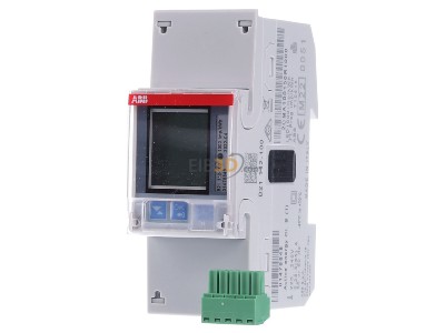 Front view ABB B21 112-100 Direct kilowatt-hour meter 5A 
