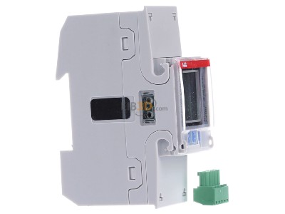 View on the left ABB B21 112-100 Direct kilowatt-hour meter 5A 
