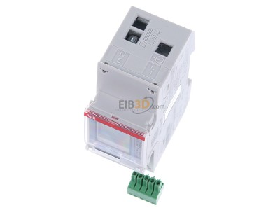 View up front ABB B21 112-100 Direct kilowatt-hour meter 5A 
