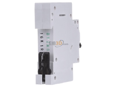 Back view Eaton FAZ-K16/1 Miniature circuit breaker 1-p K16A 
