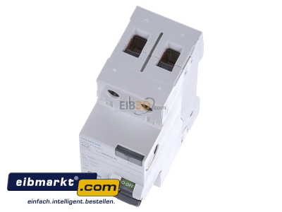 View up front Siemens Indus.Sector 5SV3614-6KL Residual current breaker 2-p 40/0,3A 
