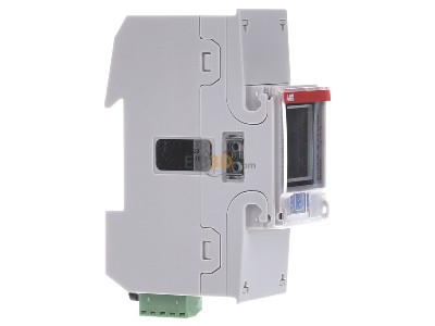 View on the left ABB B21 113-100 Direct kilowatt-hour meter 5A 
