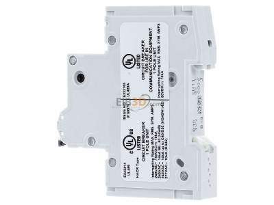 Ansicht rechts Siemens 5SJ4110-6HG40 LS-Schalter B 10A 1pol 240V 14kA 