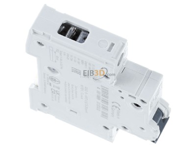 Ansicht oben links Siemens 5SJ4110-6HG40 LS-Schalter B 10A 1pol 240V 14kA 