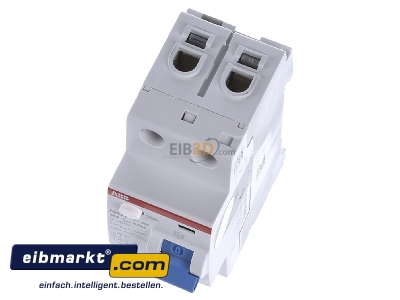 View up front ABB Stotz S&J F202F-40/0,03 Residual current breaker 2-p 40/0,03A - 
