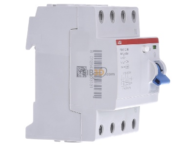View on the left ABB Stotz S&J F204F-40/0,03 Residual current breaker 4-p 40/0,03A 
