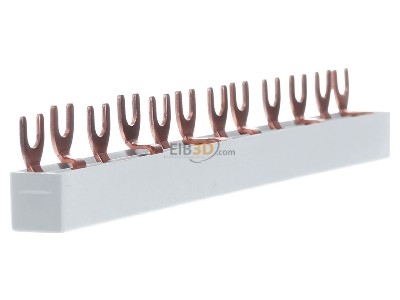 View on the right Gewiss GW96491 Phase busbar 
