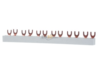 Back view Gewiss GW96491 Phase busbar 
