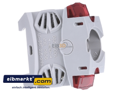 Ansicht links ABB Stotz S&J ISS63/1 Sicherungssockel D0, 1p., 63A 