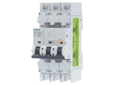 Frontansicht Siemens 5SJ4320-7HG42 LS-Schalter C 20A 3pol 10kA 