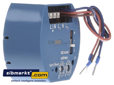 Ansicht links Eltako 31100002 Jalousie-Aktor mit Sensoreingngen PL-SAM2