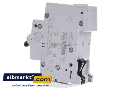 Ansicht rechts ABB Stotz S&J 2CDS272061R0337 Sicherungsautomat S202M-K4UC