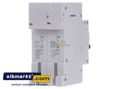 Ansicht hinten Eaton (Moeller) 278724 LS-Schalter 3A, 2-pol., B-Char FAZ-B3/2