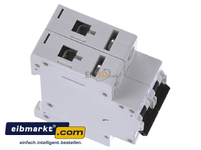 Ansicht oben links Eaton (Moeller) 278724 LS-Schalter 3A, 2-pol., B-Char FAZ-B3/2