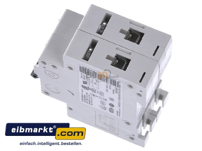 Ansicht oben rechts Eaton (Moeller) 278724 LS-Schalter 3A, 2-pol., B-Char FAZ-B3/2