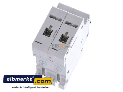 Ansicht oben hinten Eaton (Moeller) 278724 LS-Schalter 3A, 2-pol., B-Char FAZ-B3/2