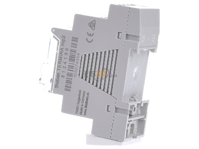 Ansicht rechts Theben TR 612 top2 24V Zeitschaltuhr digital 2-Kanal REG 7Tag 2TE 
