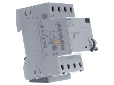 View on the left Siemens 5SV3344-6KK12 Residual current breaker 4-p 40/0,03A 

