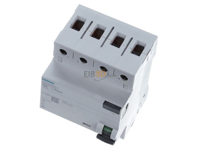 View up front Siemens 5SV3344-6KK12 Residual current breaker 4-p 40/0,03A 
