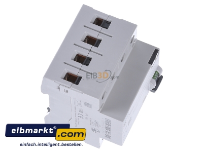 Ansicht oben links Siemens Indus.Sector 5SV36448 FI-Schutzschalter 40A 3+N-pol. 300mA 5SV3644-8