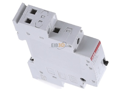 Ansicht oben links ABB Stotz S&J E290-16-10/24 Stromstoschalter 24VAC/12VDC,16A, 1NO 