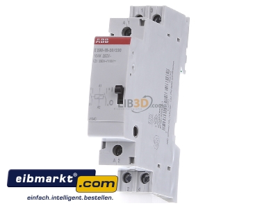 Frontansicht ABB Stotz S&J 2TAZ312000R2012 Stromstoschalter 230VAC/110VDC, 16A E290-16-20/230