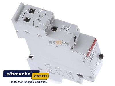 Ansicht oben links ABB Stotz S&J 2TAZ312000R2012 Stromstoschalter 230VAC/110VDC, 16A E290-16-20/230