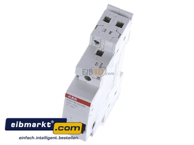 Ansicht oben vorne ABB Stotz S&J 2TAZ311000R2011 Installationsrelais 230VAC, 16A, 1NO E297-16-10/230