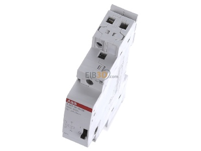 Ansicht oben vorne ABB E297-16-10/24 Installationsrelais 24VAC/24VDC,16A, 1NO 