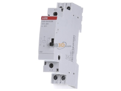 Frontansicht ABB Stotz S&J E297-16-11/230 Installationsrelais 230VAC, 16A, 1NC+1NO 