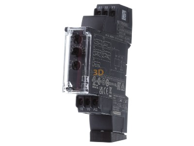 Front view Schneider Electric RE17RMEMU Timer relay AC 24...240V DC 24V 
