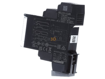 View on the right Schneider Electric RE22R1CMR Timer relay 0,05...1080000s AC 24...240V 
